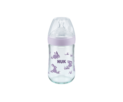 NUK BIBERON NATURE SENSE VIDRIO 240ML SURTI+