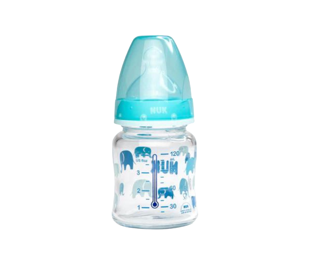 NUK BIBERON FIRST CHOICE VIDRIO CT 120ML NINO