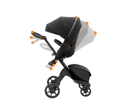 Coche Xplory Negro Sin Stokke