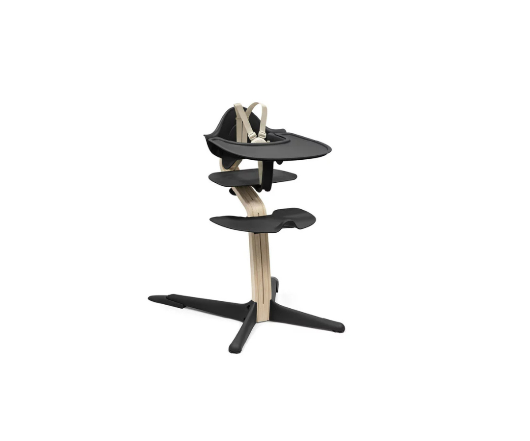 Combo Conjunto Silla de Comer Nomi | Negro Stokke