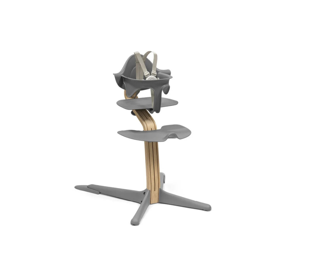 Combo Conjunto Silla de Comer Nomi | Blanco Stokke