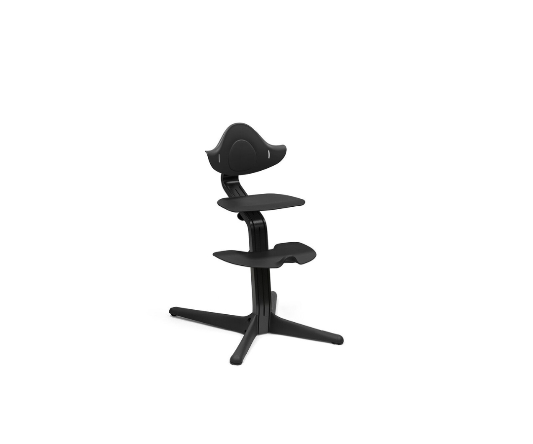 Combo Conjunto Silla de Comer Nomi | Negro Stokke