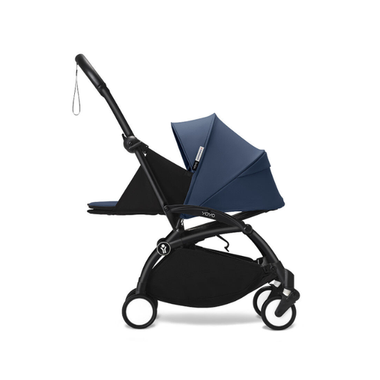 Estructura de Coche Yoyo 3 Negro + Pack Recién nacido 0+ | Blue Air Fran - Yoyo