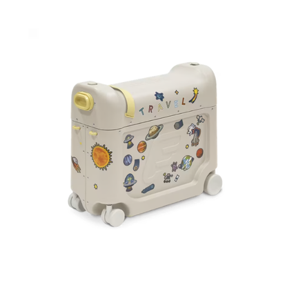 Maleta de Viaje Para Niños Jetkids Bedbox  | Blanco Lunar - Stokke