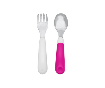 Set Con Cubiertos Portable Con Estuche | Rosa Oxo