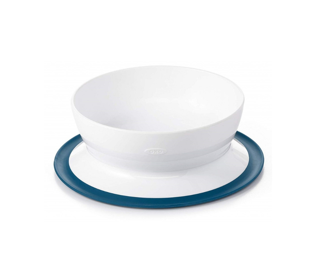 Plato Hondo Adhesivo Navy Oxo