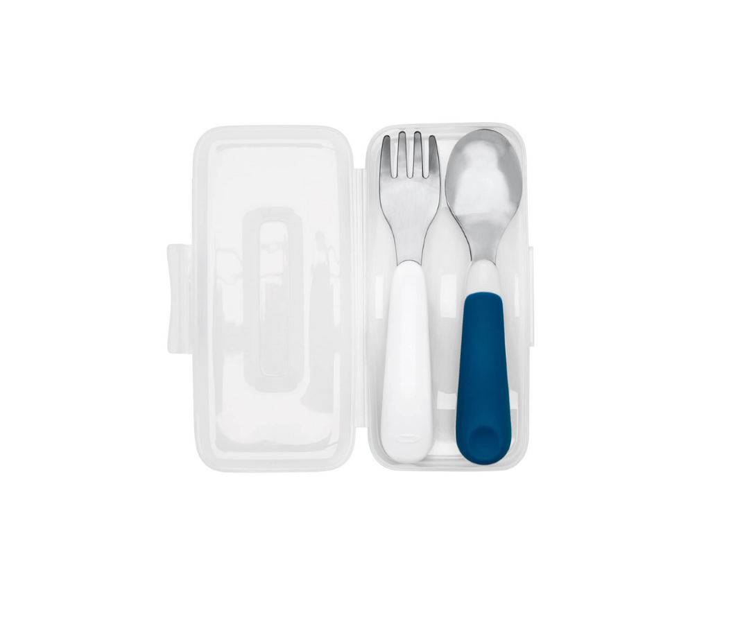 Set Con Cubiertos Portable Con Estuche | Navy Oxo