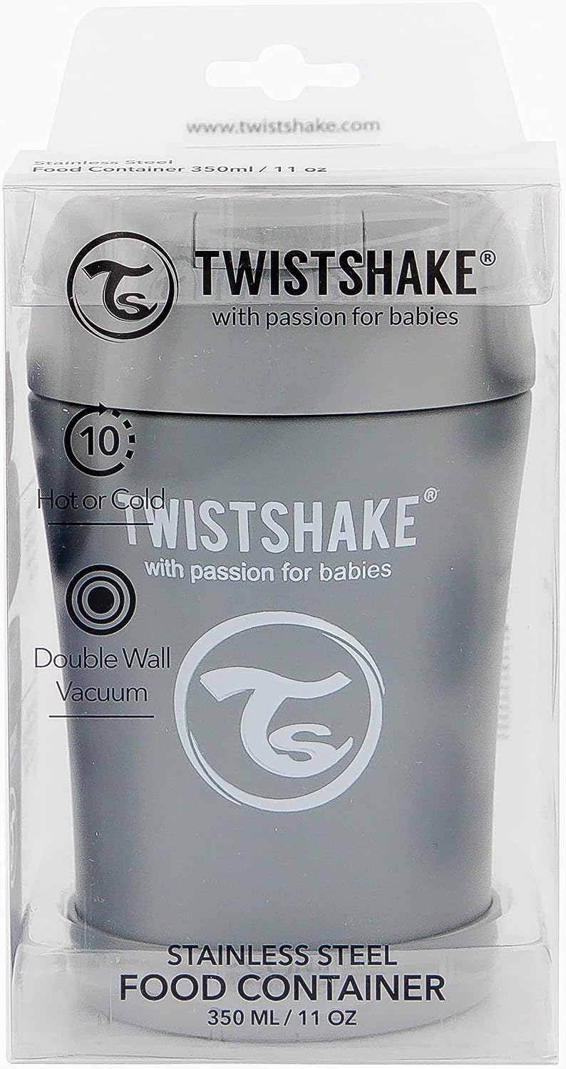 CONTENEDOR DE COMIDA 350ML - GRIS