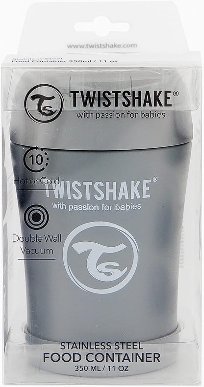 CONTENEDOR DE COMIDA 350ML - GRIS