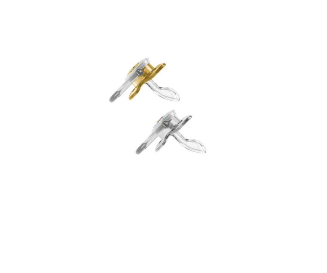 Set X2 Chupos Prevent /Tapa   6 - 18 Meses Tigre- Abeja Dr. Browns