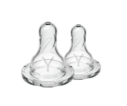 Tetina B/S x2 de Silicona | Nivel Y - Dr. Browns