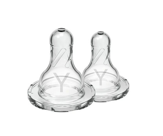 Tetina B/S x2 de Silicona | Nivel Y - Dr. Browns