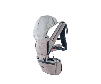 Canguro Hispter Plus  3D | Stone Grey Miamily