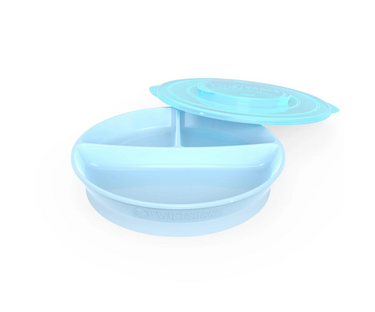Plato Dividido Celeste Twistshake