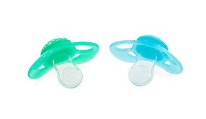 CHUPONES x2 +6M CELESTE/VERDE TWISTSHAKE