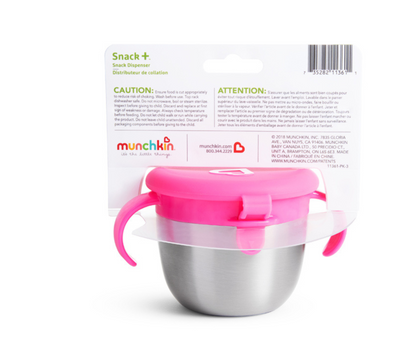 CONTENEDOR DE SNACKS ACERO INOXIDABLE MUNCHKIN