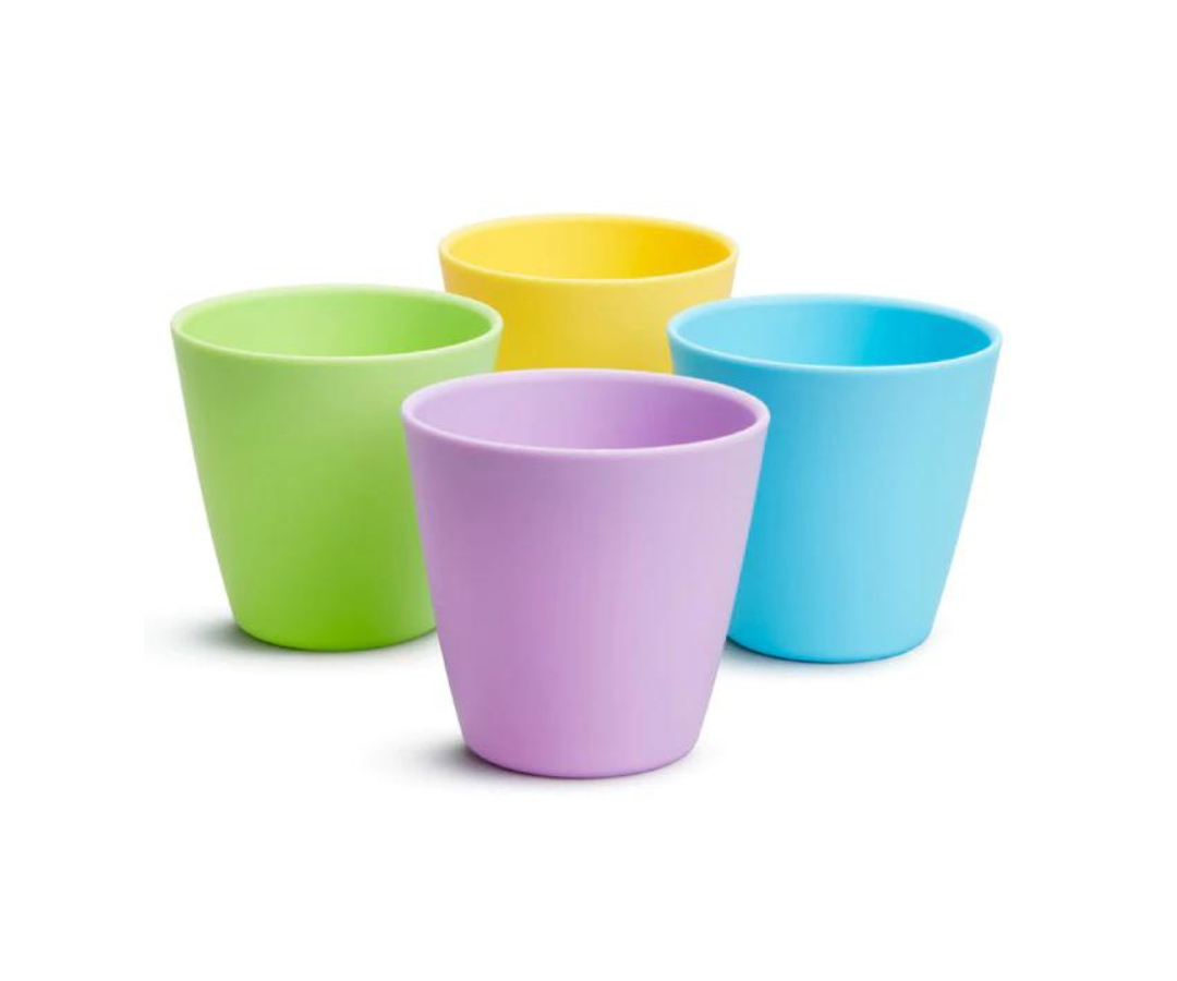 SET 4 VASOS MULTICOLOR MUNCHKIN