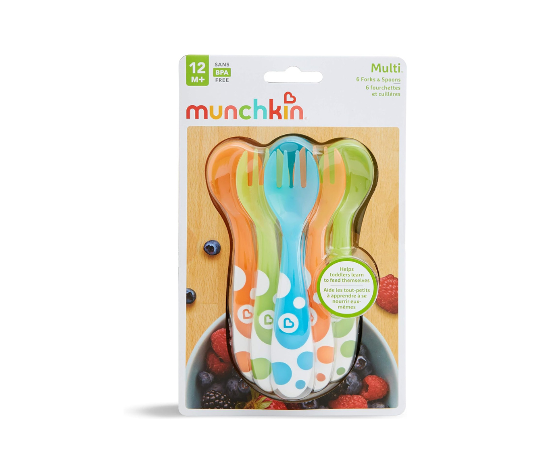 Set X6 Cucharas Y Tenedores Munchkin