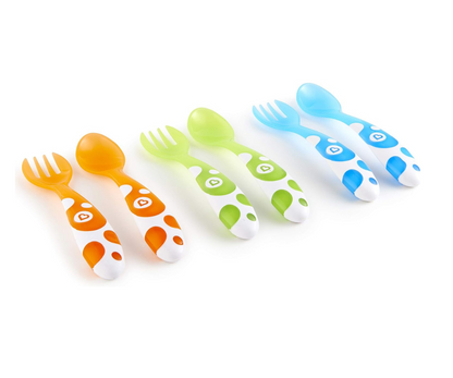 Set X6 Cucharas Y Tenedores Munchkin