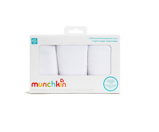 PROTECTOR IMPERMEABLE PARA CAMBIADOR 3PZ MUNCHKIN