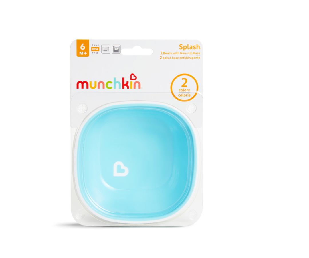 MUCHKIN BOWL ANTIDESLIZANTE  CELESTE MUNCHKIN