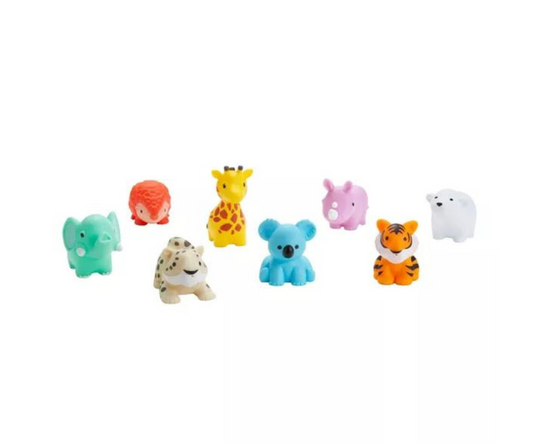 Set De Animales Salvajes  Para Baño Munchkin
