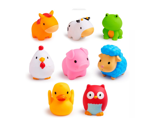 Set Animales De Granda Para Baño Munchkin