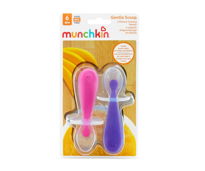 Set X2 Cucharas Gentle Scoop Munchkin (colores variados)