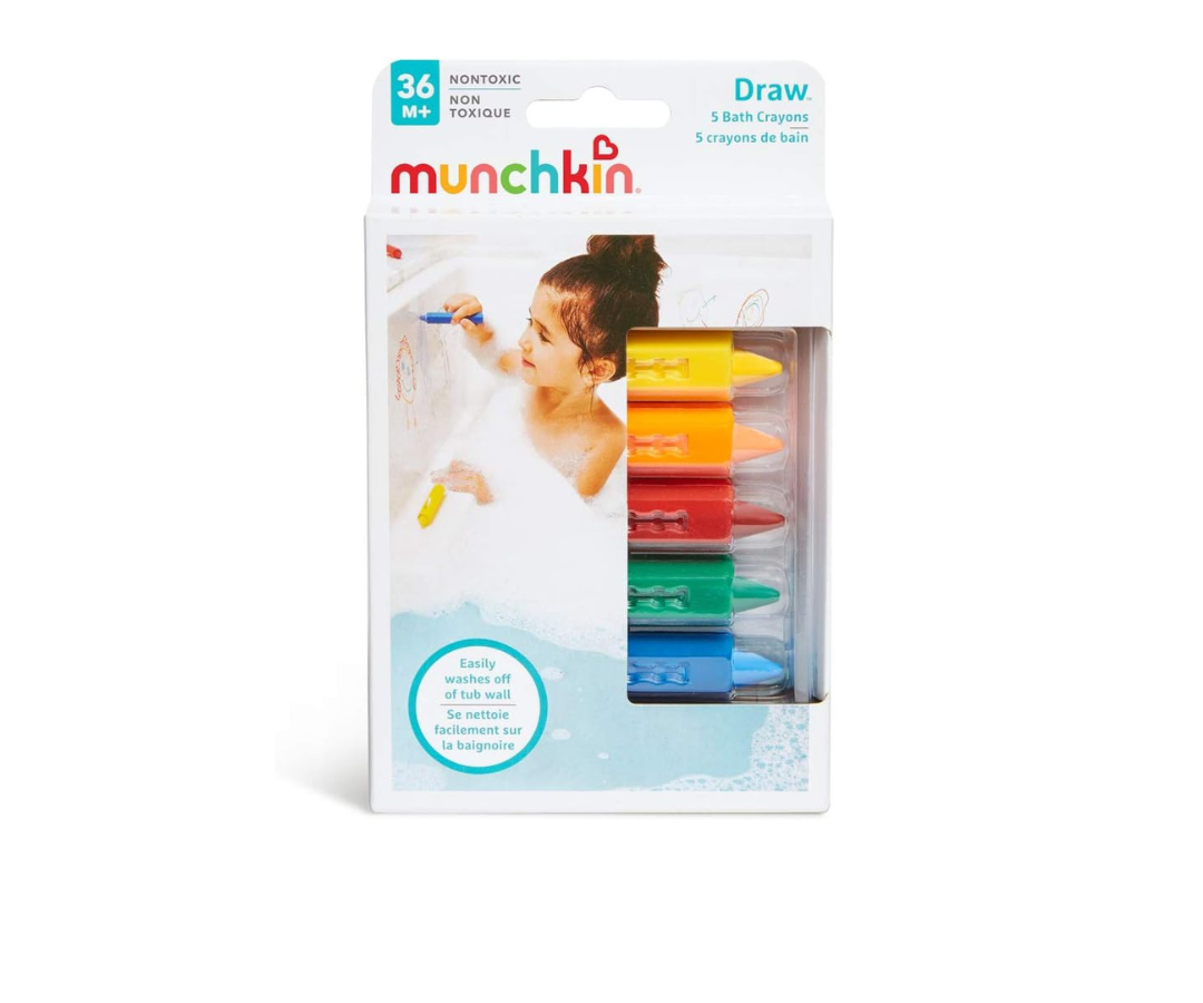 Crayones  Para Baño 5 Piezas Munchkin