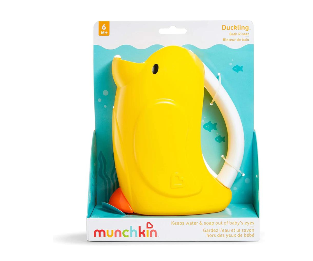ENVASE PARA ENJUAGAR CABEZA PATO  MUNCHKIN