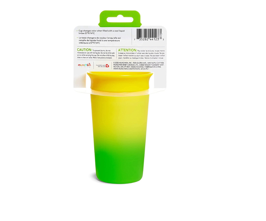 Vaso Miracle 360°  Cambia De Color Munchkin