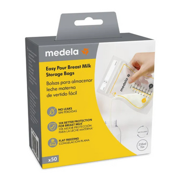 Bolsas de Almacenamiento Leche Materna Easy 7Oz | 50 Unid Medela