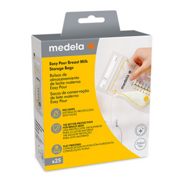 Bolsas de Almacenamiento Leche Materna Easy 7Oz | 25 Unid Medela