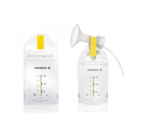 Bolsas Alm. Leche Mat X 20  Con Adhesivo Medela