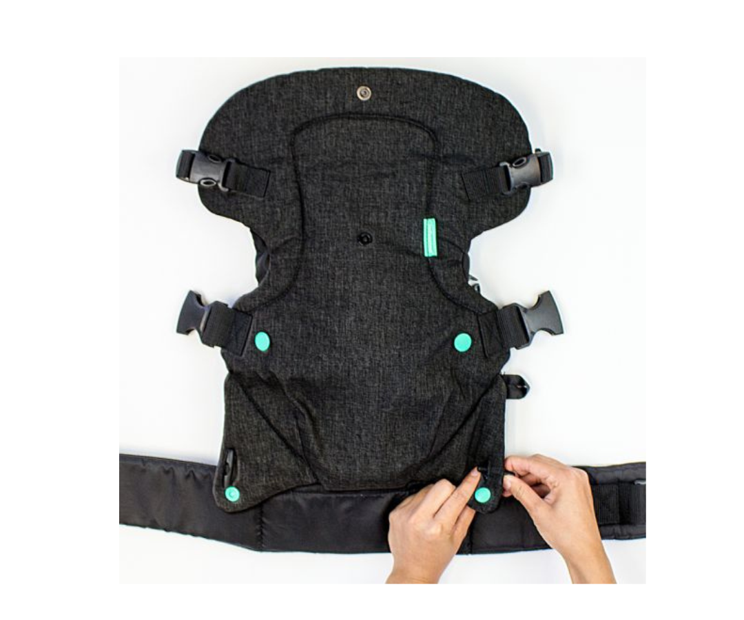 Canguro Flip 4 En 1 Convertible Black Infinito