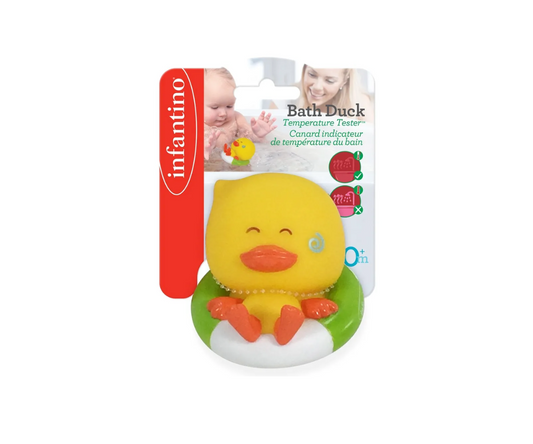 Patito Para Baño Con Control De Calor Infantino