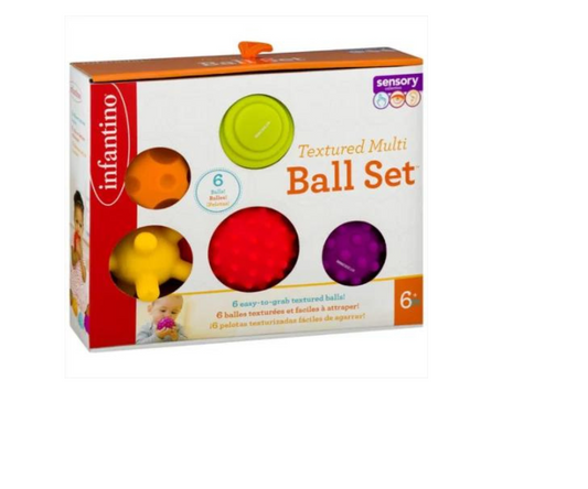 Set De Pelotas Para Estimulación Infantino