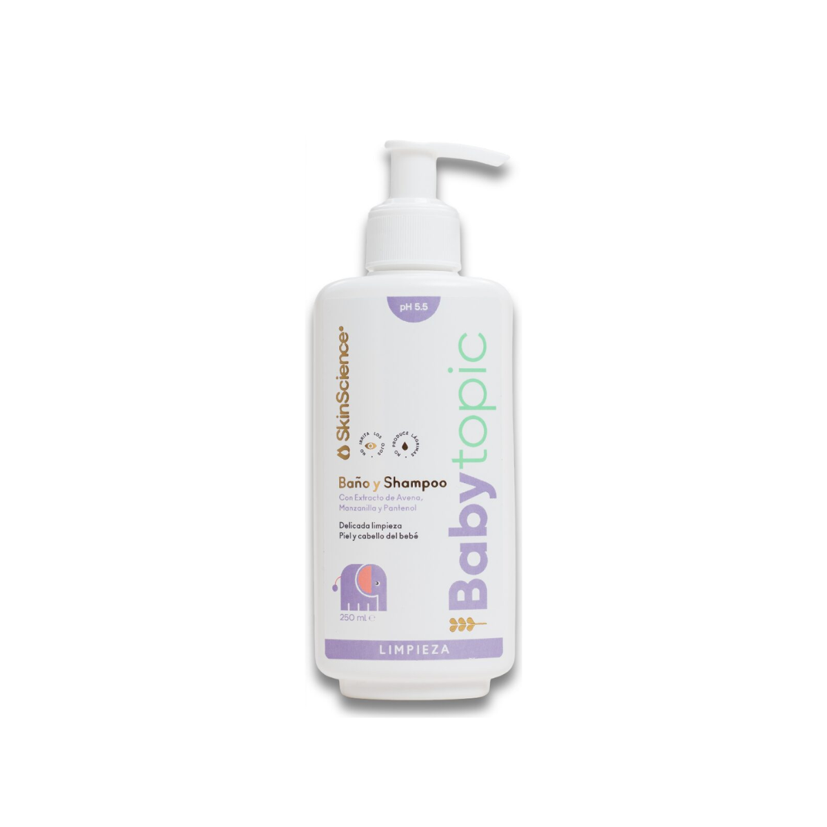 Babytopic Baño y Shampoo 250ml - SkinScience