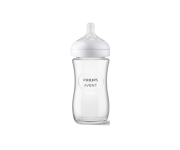 Biberón De Vidrio 8Oz Nat Response Avent