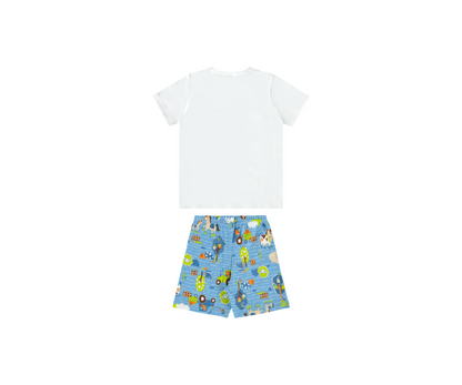 Pijama: Camiseta - Shorts Up Baby