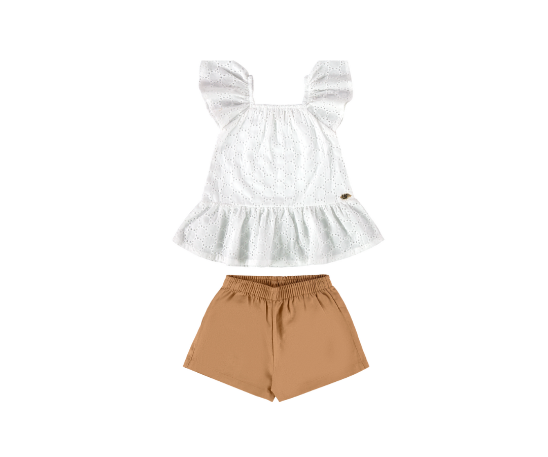 Conjunto: Blusa -Shorts