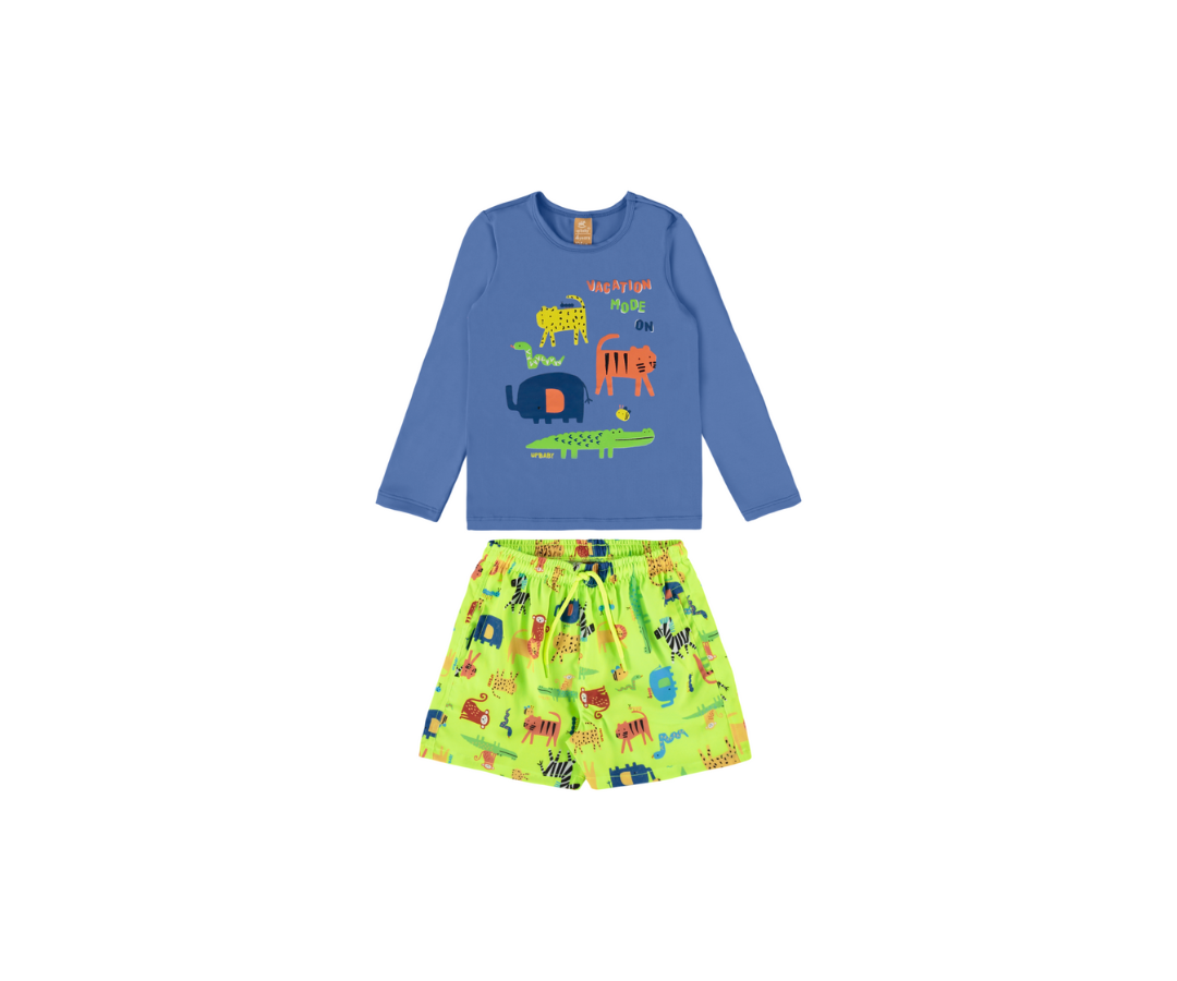 Conjunto Camiseta - Bañador Up Baby