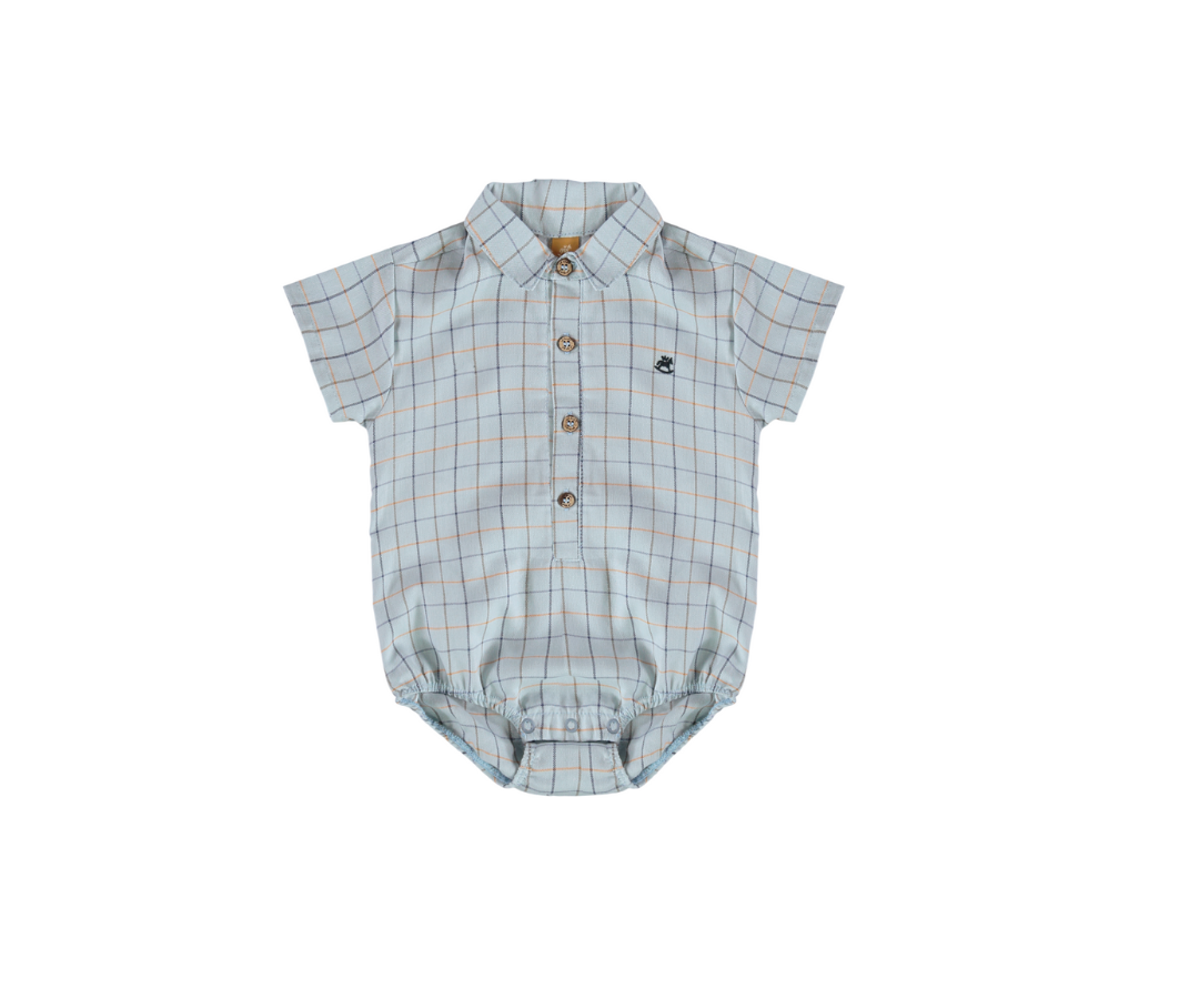 Conjunto Body Camisa + Shorts Up Baby