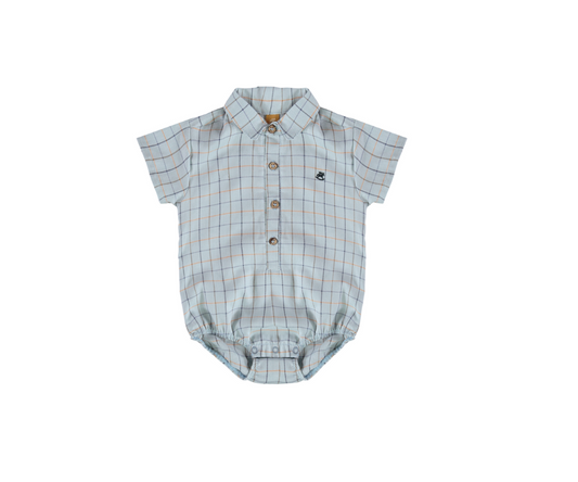 Conjunto Body Camisa + Shorts Up Baby