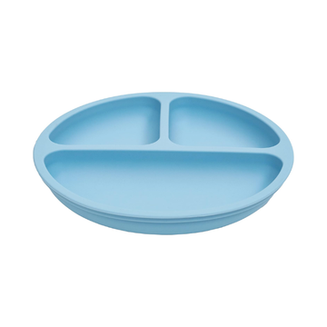 Plato de Silicona con Ventosa | Azul - Buba
