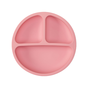 Plato de Silicona con Ventosa | Rosado - Buba