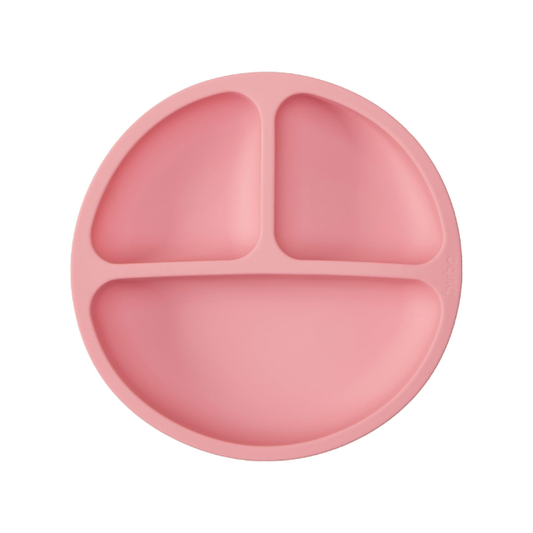 Plato de Silicona con Ventosa | Rosado - Buba