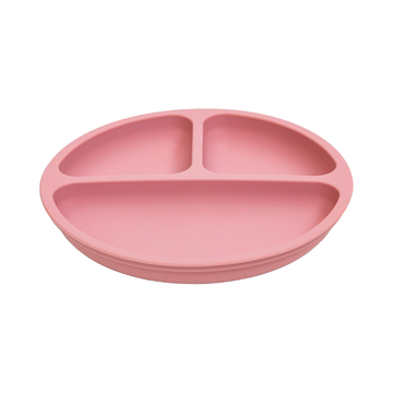 Plato de Silicona con Ventosa | Rosado - Buba