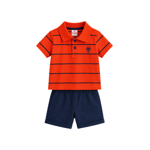 Conjunto Camisa Polo y Bermuda - Brandili