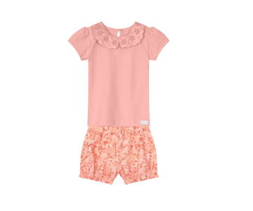 Conjunto Blusa Y Shorts Niña Brandili